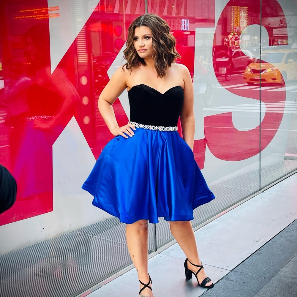 Black and blue Ashley Lauren